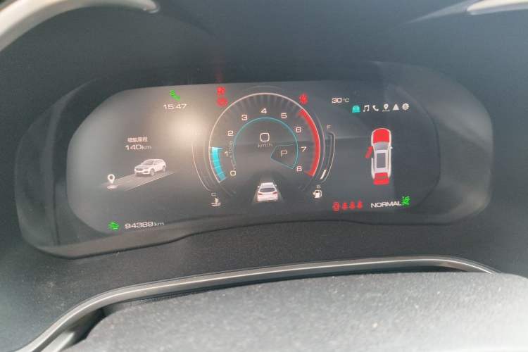 Used Wey VV6 2021 2.0T Two-Wheel Drive Smart Plus Instrument Cluster