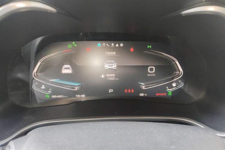 Used Wey VV6 2021 2.0T Two-Wheel Drive Smart Protection+ Instrument Cluster