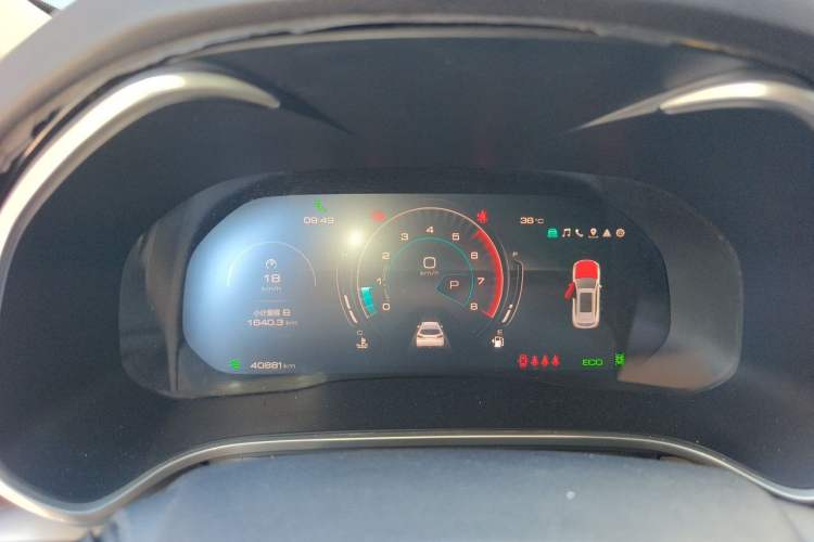 Used Wey VV6 2021 2.0T Two-Wheel Drive Smart Protection+ Instrument Cluster