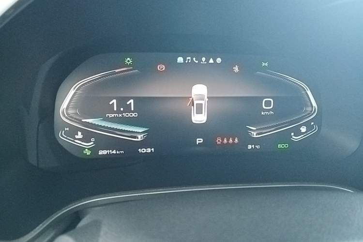 Used Wey VV6 2021 2.0T Two-Wheel Drive Smart Plus Instrument Cluster