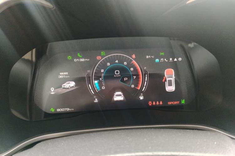 Used Wey VV6 2021 2.0T Two-Wheel Drive Smart Plus Instrument Cluster