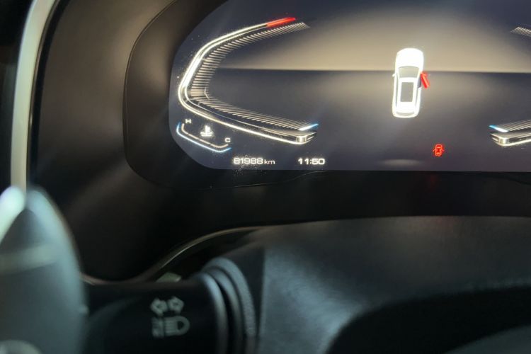 Used Wey VV6 2021 2.0T Two-Wheel Drive Smart Protection+ Odometer Close Up