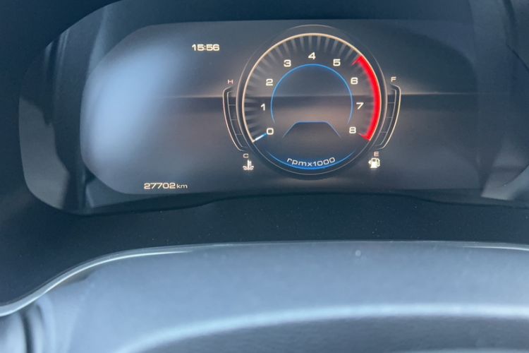 Used Wey VV6 2021 2.0T Two-Wheel Drive Smart Protection+ Odometer Close Up