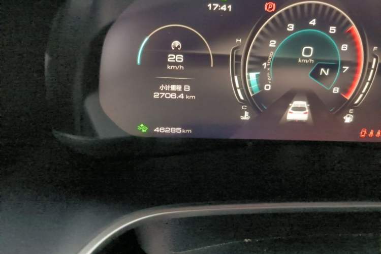 Used Wey VV6 2021 2.0T Two-Wheel Drive Smart Plus Odometer Close Up