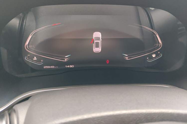 Used Wey VV6 2021 2.0T Two-Wheel Drive Smart Plus Odometer Close Up