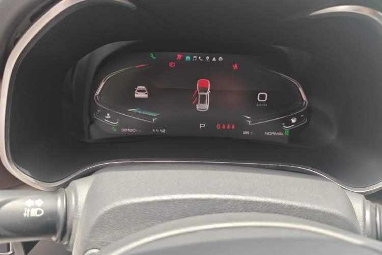 Used Wey VV6 2021 2.0T Two-Wheel Drive Smart Plus Odometer Close Up
