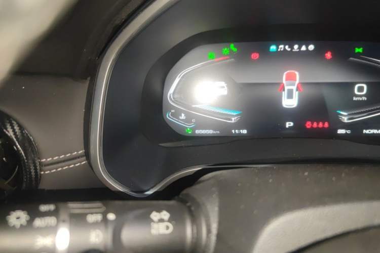 Used Wey VV6 2021 2.0T Two-Wheel Drive Smart Plus Odometer Close Up