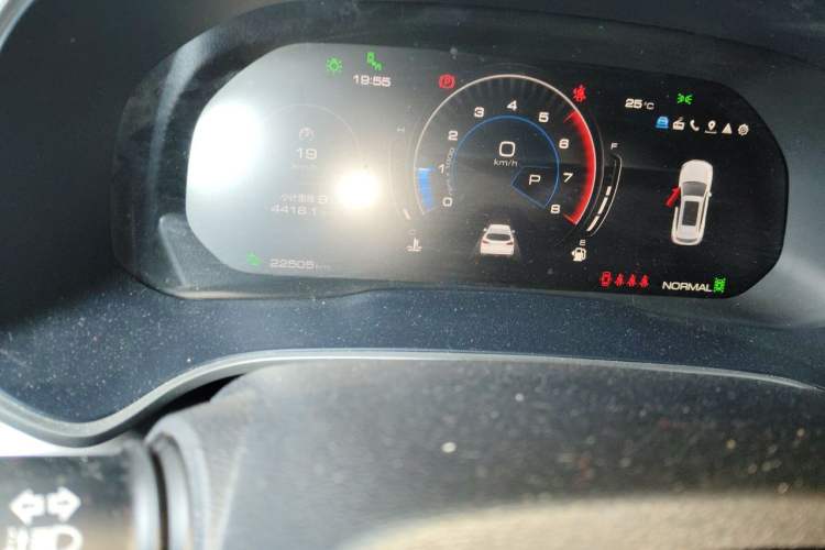 Used Wey VV6 2021 2.0T Two-Wheel Drive Smart Plus Odometer Close Up
