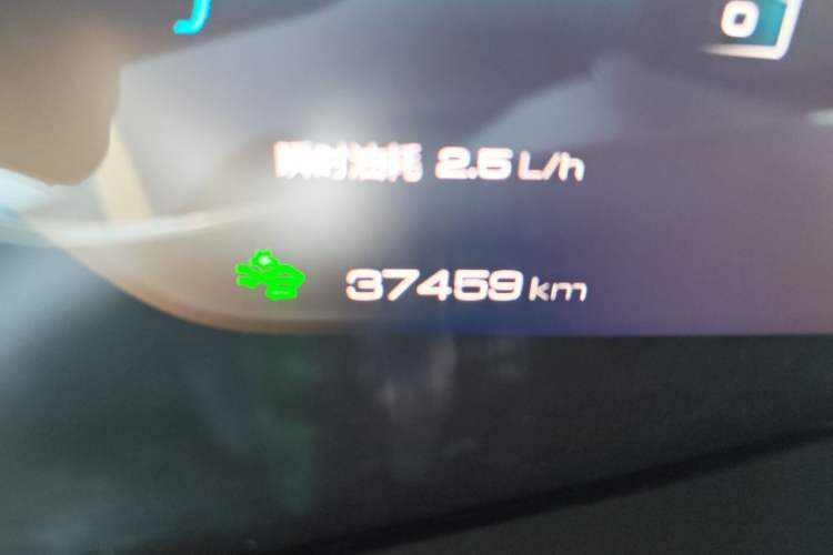 Used Wey VV6 2021 2.0T Two-Wheel-Drive Child-Care Edition Odometer Close Up