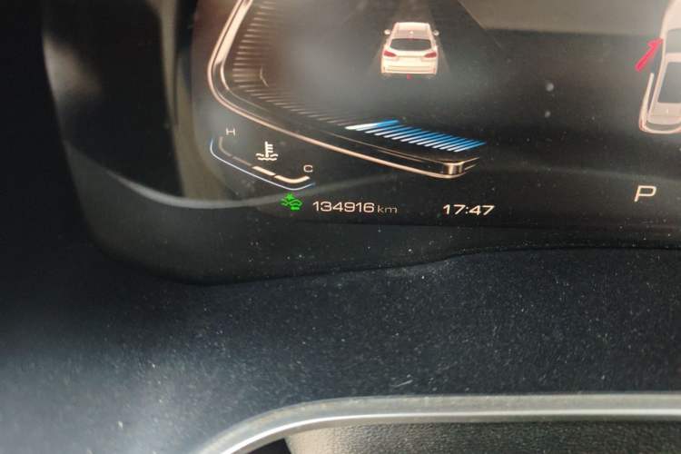 Used Wey VV6 2021 2.0T Two-Wheel Drive Smart Protection+ Odometer Close Up