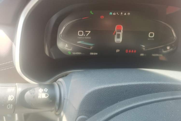 Used Wey VV6 2021 2.0T Two-Wheel Drive Smart Protection+ Odometer Close Up