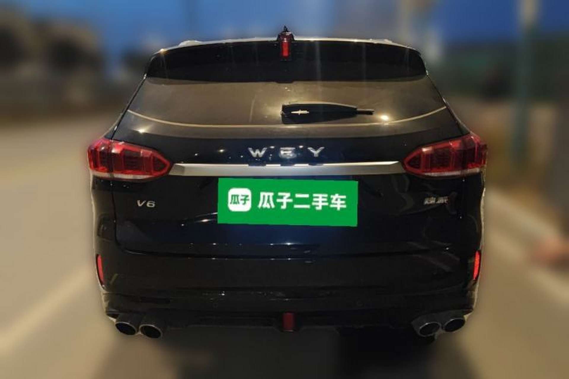 Used Wey VV6 2021 2.0T Two-Wheel Drive Smart Protection+ Rear