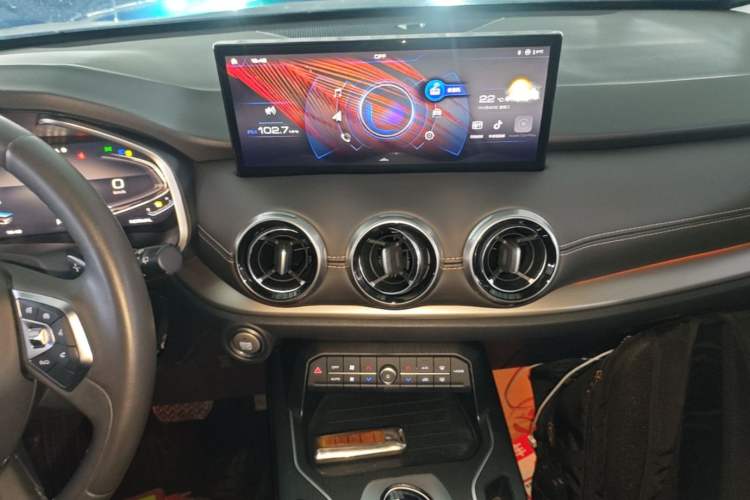 Used Wey VV6 2021 2.0T Two-Wheel Drive Smart Protection+ Audio And AC Panel