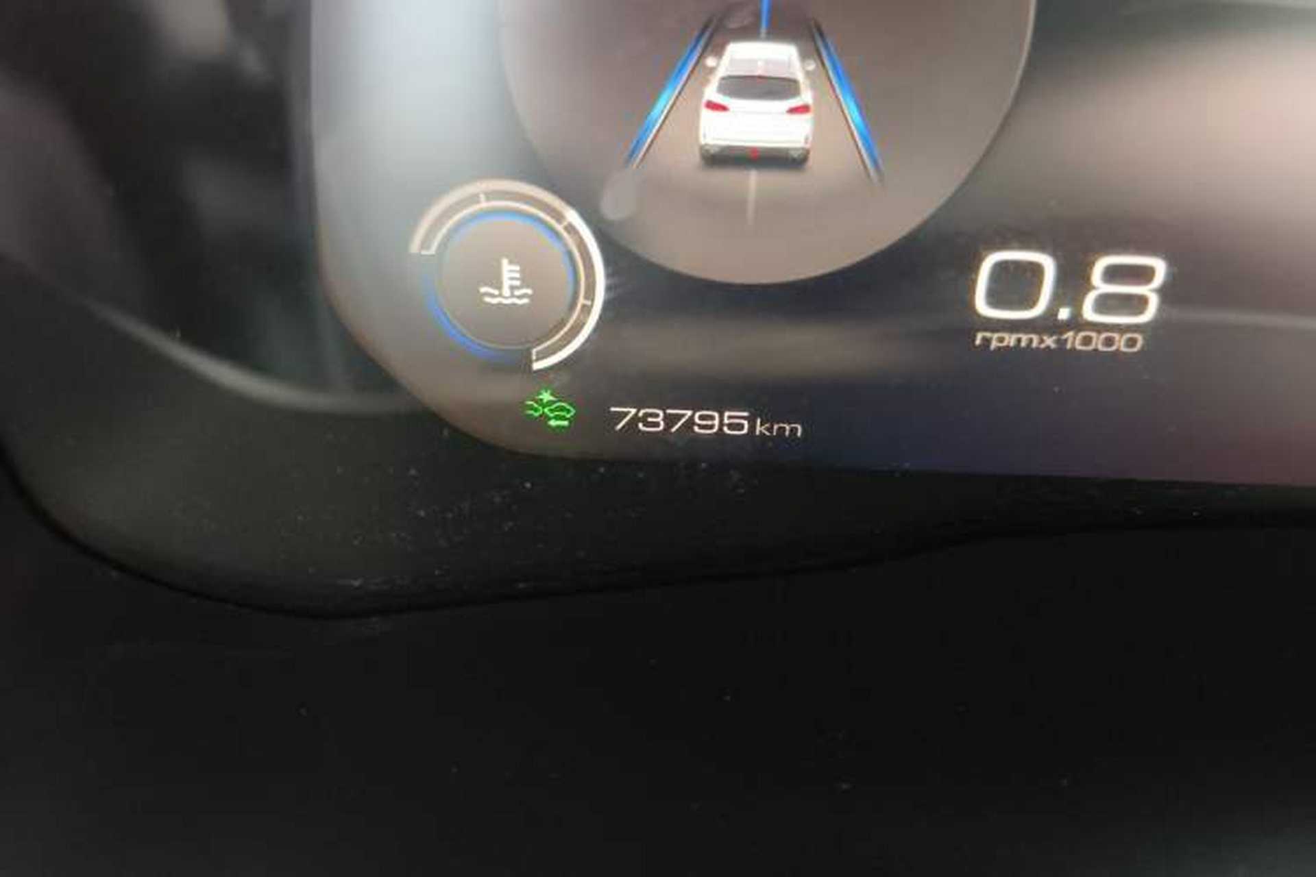 Used Wey VV6 2021 2.0T Two-Wheel Drive Smart Protection+ Odometer Close Up