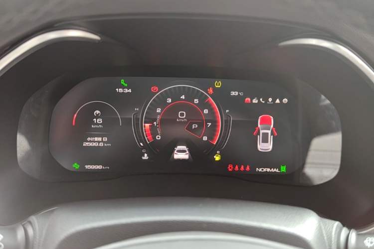 Used Wey VV6 2021 2.0T Two-Wheel-Drive Child-Care Edition Instrument Cluster