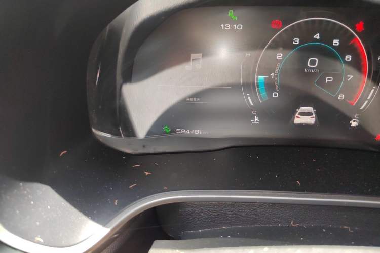 Used Wey VV6 2021 2.0T Two-Wheel Drive Smart Protection+ Odometer Close Up