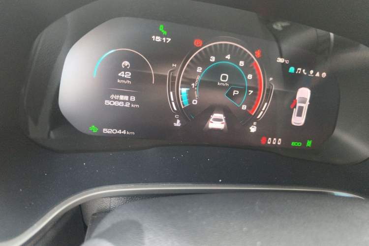 Used Wey VV6 2021 2.0T Two-Wheel Drive Smart Plus Odometer Close Up