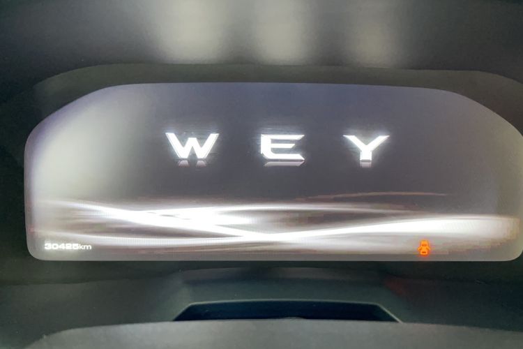 Used Wey VV7 2017 2.0T Ultra-Luxury Version Odometer Close Up