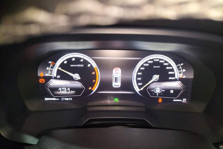 Used Wey VV7 2017 2.0T Flagship Model Instrument Cluster