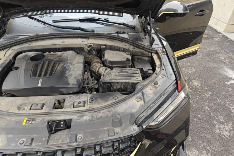Used Wey VV7 2017 2.0T Ultra-Luxury Version Engine Bay Left