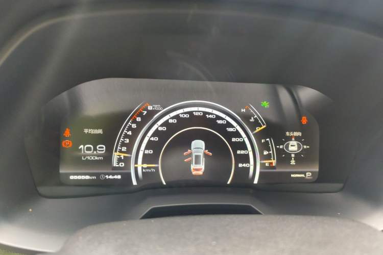 Used Wey VV7 2017 2.0T Flagship Model Instrument Cluster