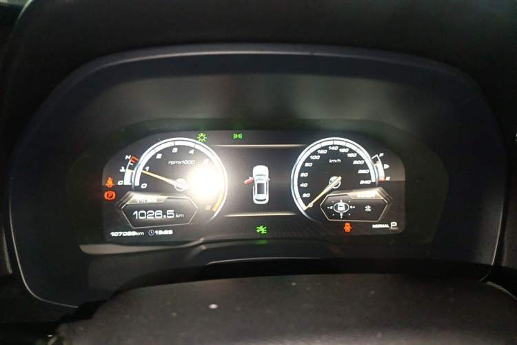 Used Wey VV7 2017 2.0T Flagship Model Instrument Cluster
