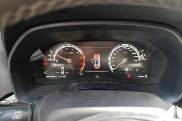 Used Wey VV7 2017 2.0T Flagship Model Instrument Cluster