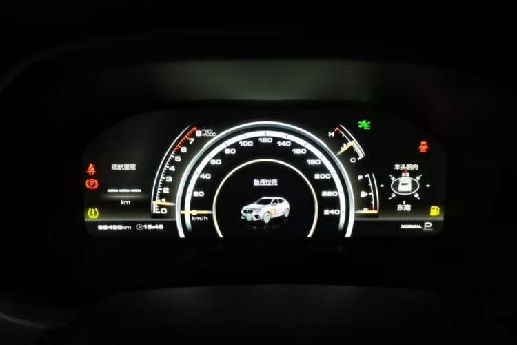 Used Wey VV7 2017 2.0T Ultra-Luxury Version Instrument Cluster