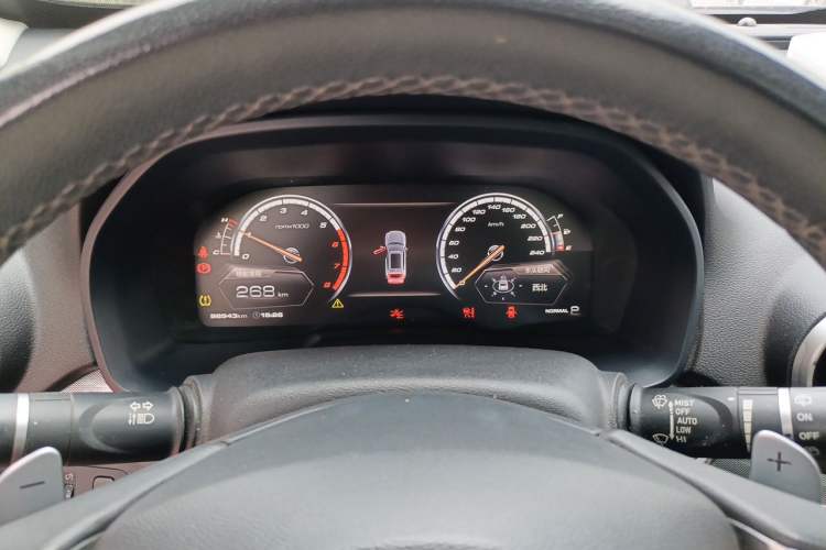 Used Wey VV7 2017 2.0T Luxury Model Instrument Cluster