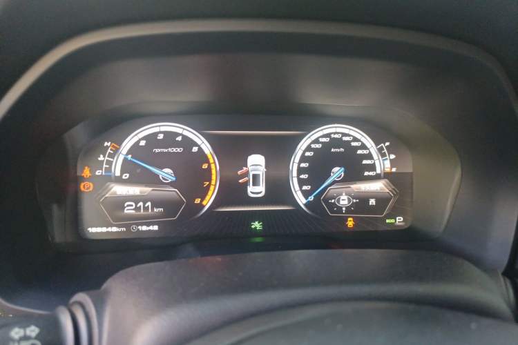 Used Wey VV7 2017 2.0T Flagship Model Instrument Cluster
