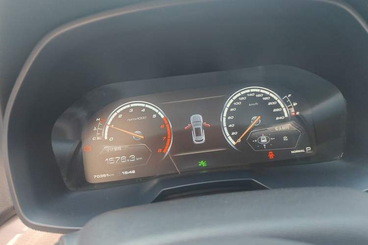 Used Wey VV7 2017 2.0T Flagship Model Instrument Cluster
