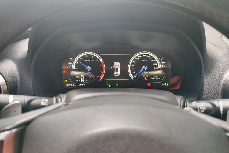 Used Wey VV7 2017 2.0T Flagship Model Instrument Cluster