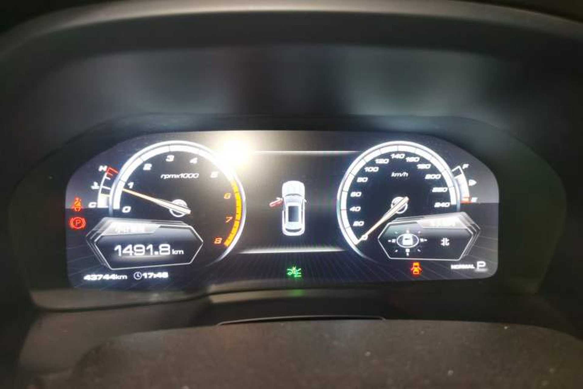 Used Wey VV7 2017 2.0T Flagship Model Instrument Cluster