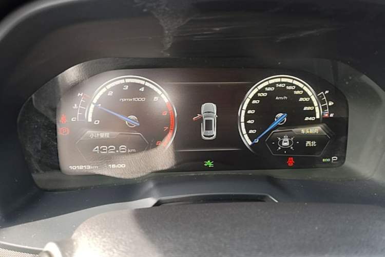 Used Wey VV7 2017 2.0T Ultra-Luxury Version Instrument Cluster