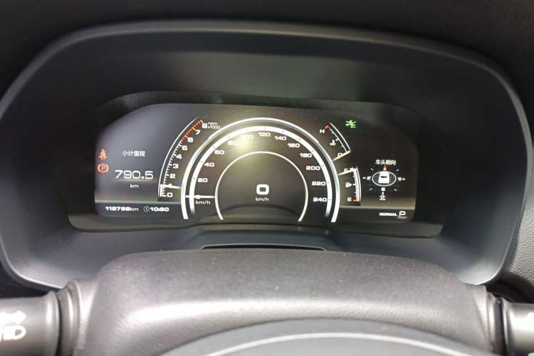 Used Wey VV7 2017 2.0T Flagship Model Instrument Cluster