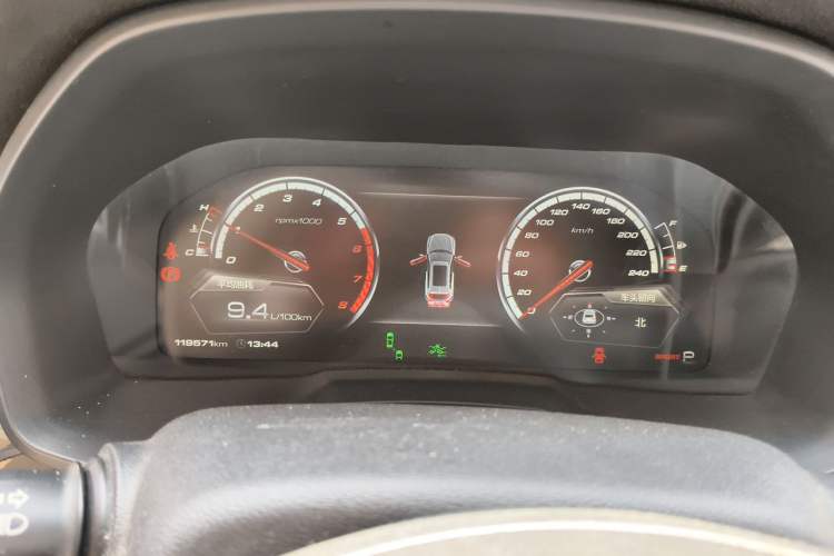 Used Wey VV7 2017 VV7c 2.0T Flagship Model Instrument Cluster
