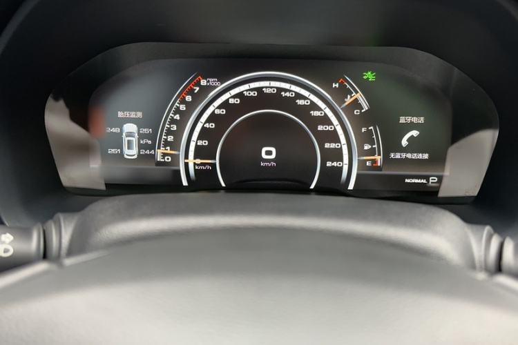 Used Wey VV7 2017 2.0T Flagship Model Instrument Cluster