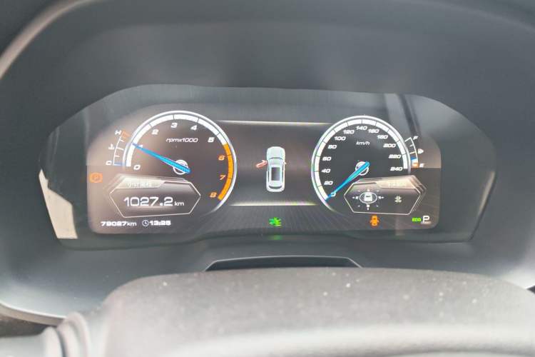 Used Wey VV7 2017 2.0T Flagship Model Instrument Cluster