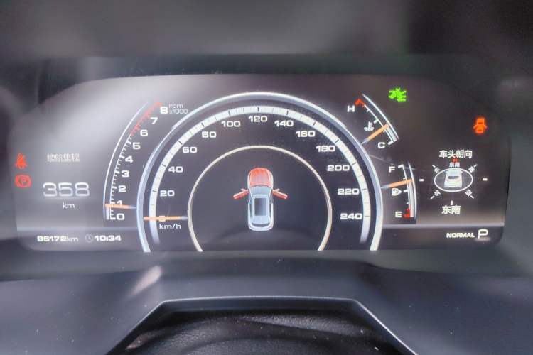 Used Wey VV7 2017 2.0T Ultra-Luxury Version Instrument Cluster