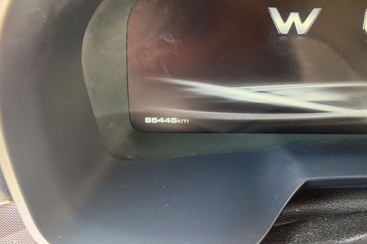 Used Wey VV7 2017 2.0T Ultra-Luxury Version Odometer Close Up