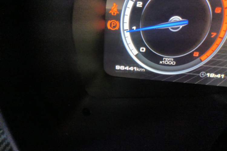 Used Wey VV7 2017 VV7c 2.0T Luxury Model Odometer Close Up