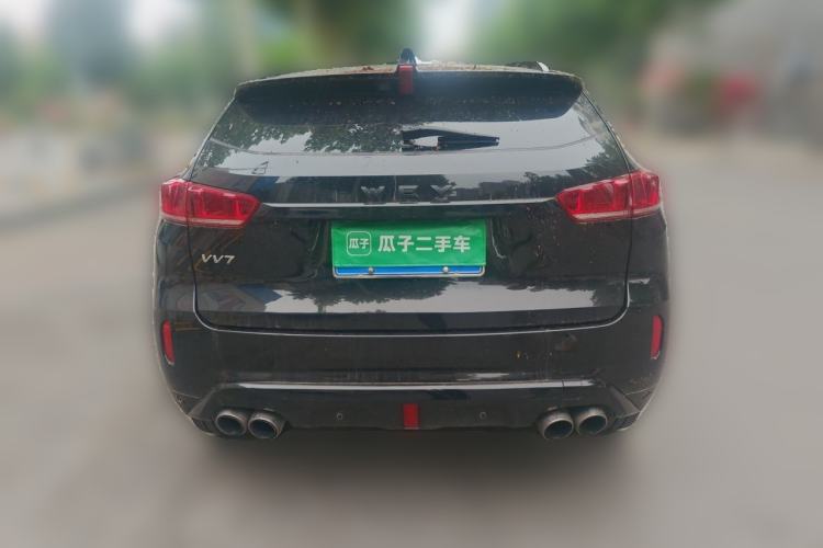 Used Wey VV7 2017 2.0T Flagship Model Rear
