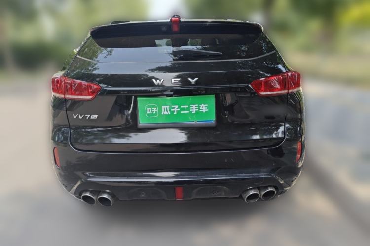 Used Wey VV7 2017 2.0T Flagship Model Rear