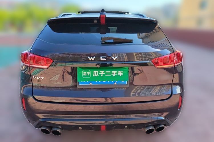 Used Wey VV7 2017 2.0T Flagship Model Rear