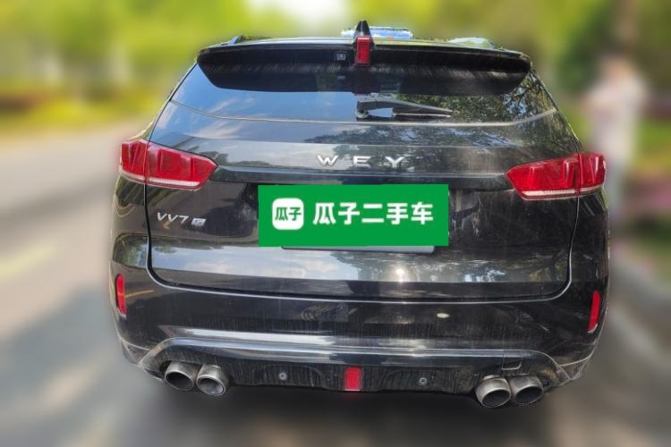 Used Wey VV7 2017 2.0T Flagship Model Rear