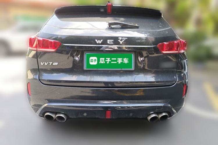 Used Wey VV7 2017 2.0T Flagship Model Rear