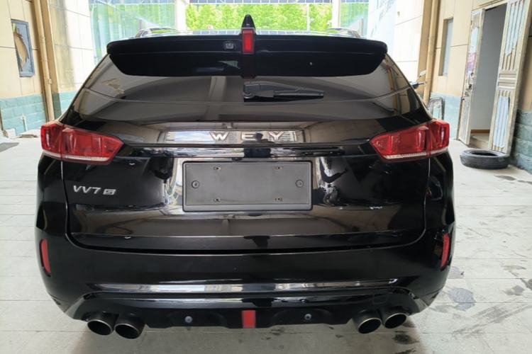 Used Wey VV7 2017 2.0T Flagship Model Rear