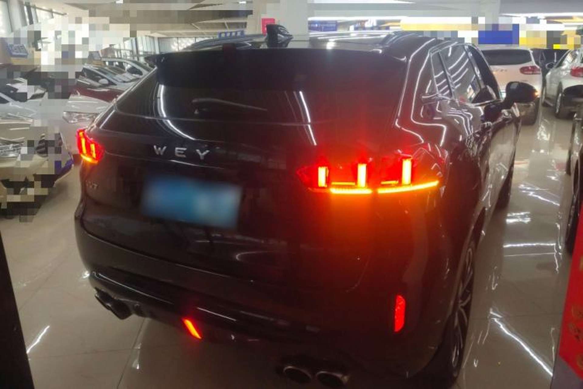 Used Wey VV7 2017 2.0T Ultra-Luxury Version Rear
