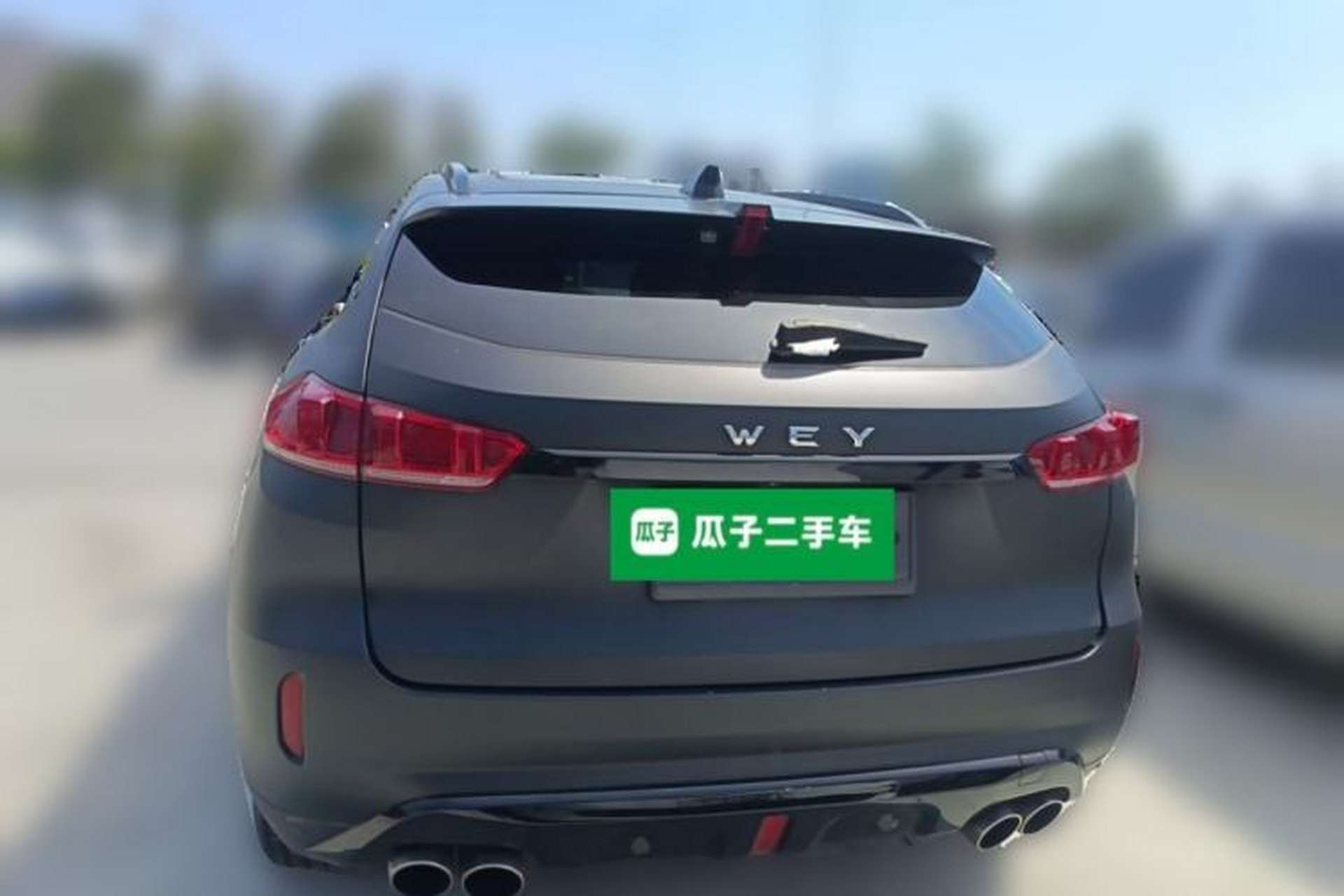 Used Wey VV7 2017 2.0T Luxury Model Rear