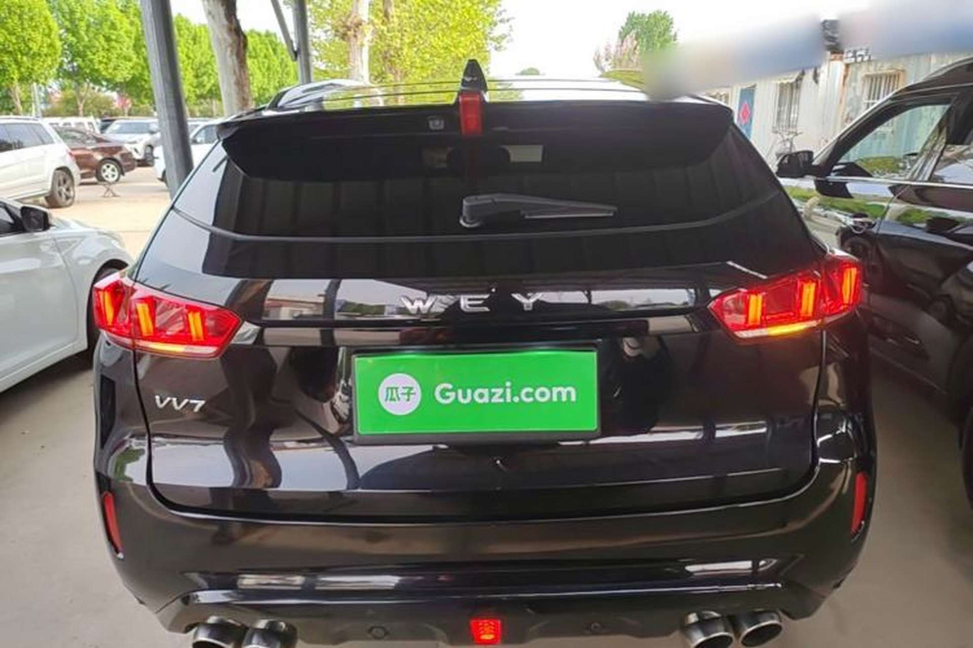Used Wey VV7 2017 2.0T Flagship Model Rear